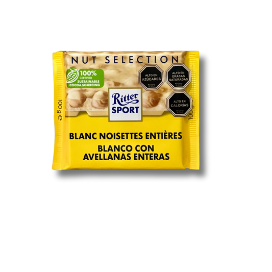 Chocolate Blanco Avellanas Ritter Sport
