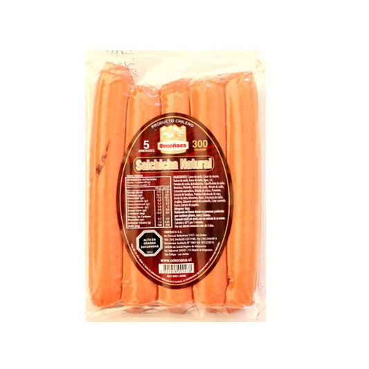 Salchicha Natural Omeñaca