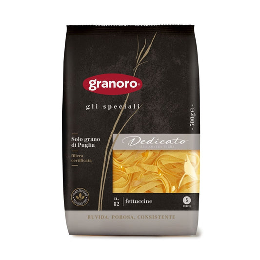 Fettuccine Dedicato Trafilata al Bronzo Nº82 - Granoro - 500 grs.