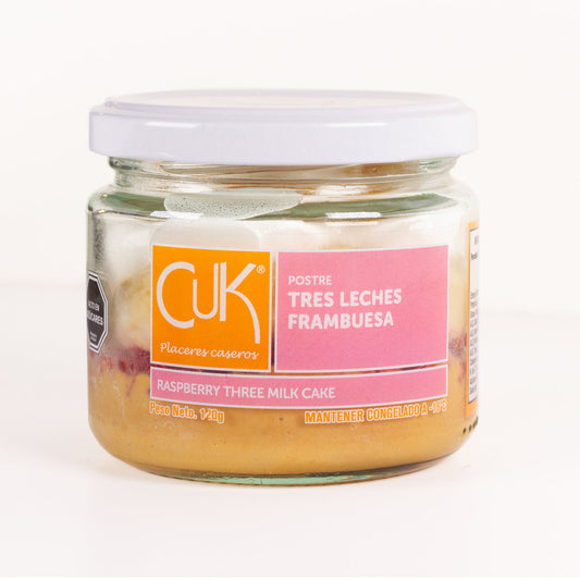 Tres Leches Frambuesa Manjar - Cuk