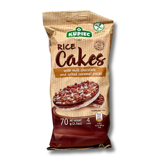 Galleta arroz salted caramel Kupiec