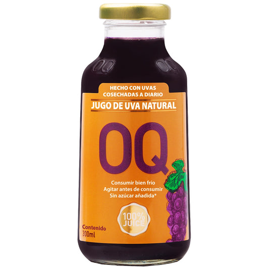 Jugo de Uva Natural - OQ - 300 ml.