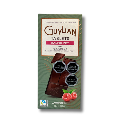 Chocolate Barra Frambuesa 72% Cocoa Guylian