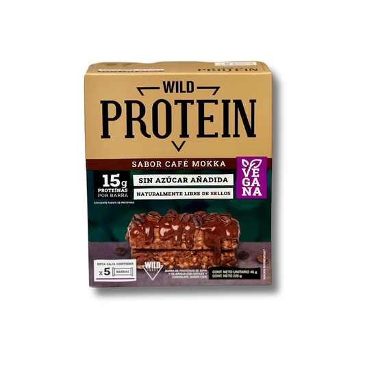 Barra Proteína Mokka 5 barras Wild Protein