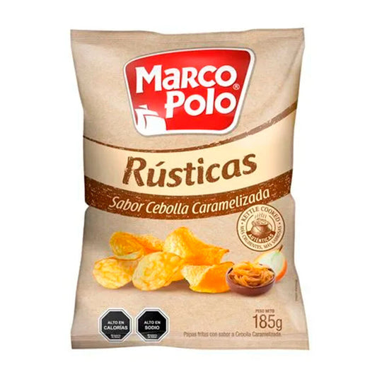 Papas Rusticas Cebolla Caramelizada - Marco Polo - 185 grs