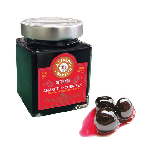 Amaretto Cherries Amarene - Lazzaroni - 400 grs.