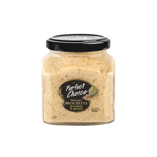 Bruschetta alcachofa quinoa - Perfect Choice