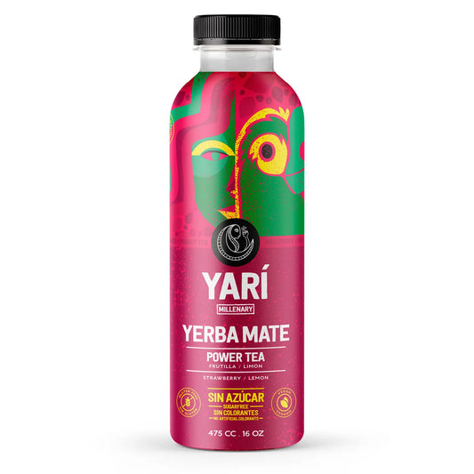 Yerba Mate Frutilla Limón - Yari - 475 cc.