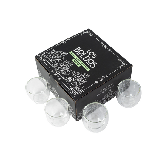 Vasos Doble Pared 4 unidades - Los Boldos
