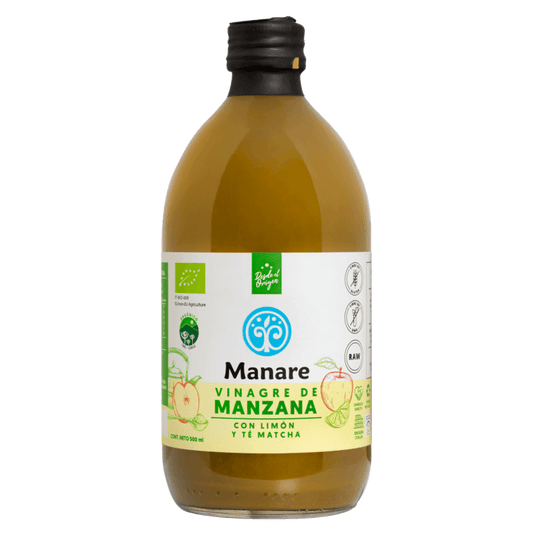 Vinagre de Manzana y Matcha - Manare