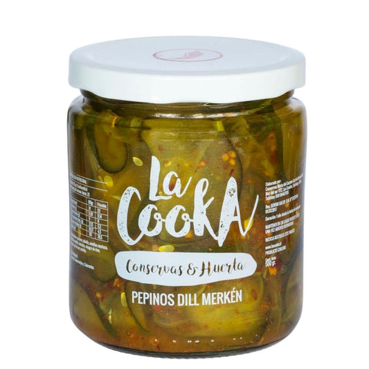 Pepinillos Dill Merken - La Cooka - 500 grs.