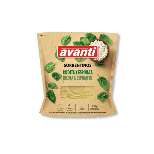 Sorrentinos Ricotta Espinaca Avanti