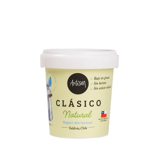 Yogurt clásico natural sin lactosa 360 grs.