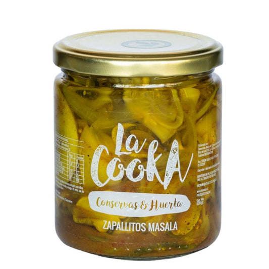 Zapallitos Masala - La Cooka - 500 grs.