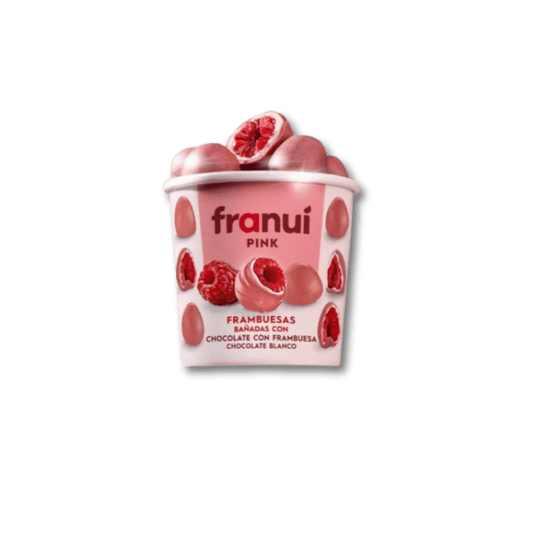 Helado Frambuesas Bañadas Pink Franui
