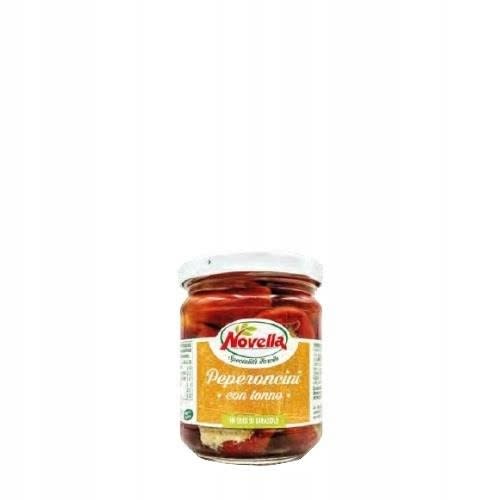 peperoncini ripieni di tonno novella 180 g