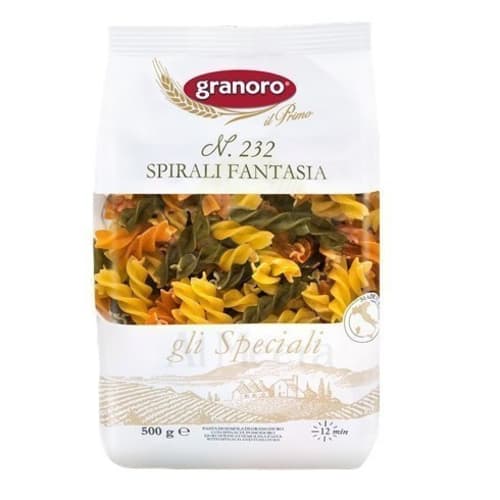 Spirali Fantasia - Granoro - 500 grs,