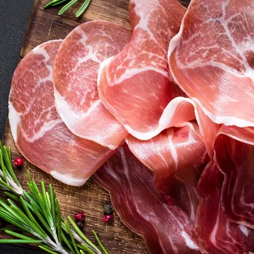 jamon crudo laminado mattonella 500gr