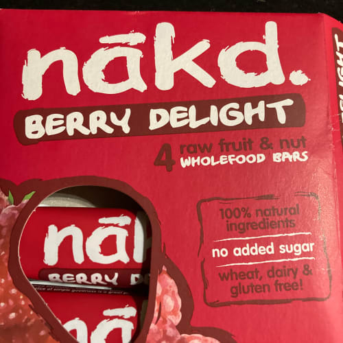 barra naked berries 4 unid