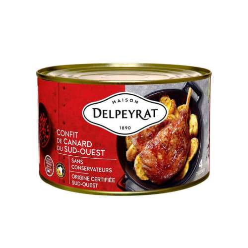 confit de canard 4 muslos delpeyrat