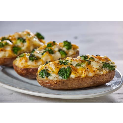 Papas rellenas queso