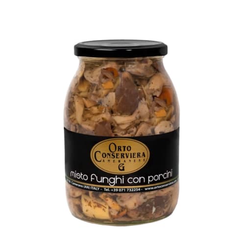 misto funghi con porcini 970gr