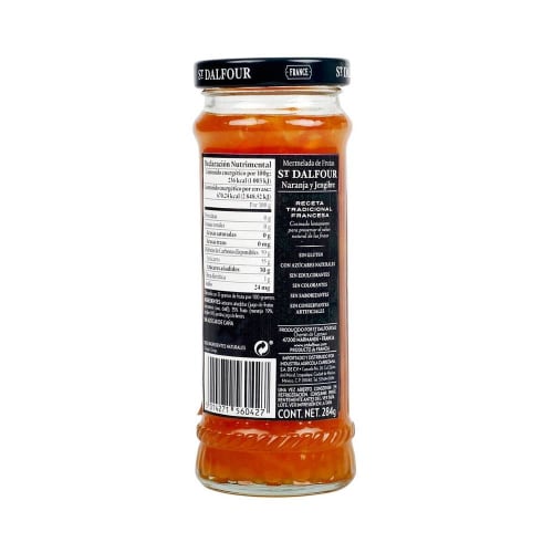 mermelada st dalfour naranja jengibre