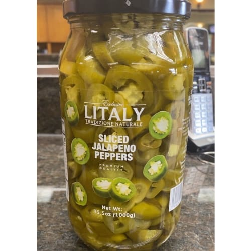 jalapeños en rodajas litaly