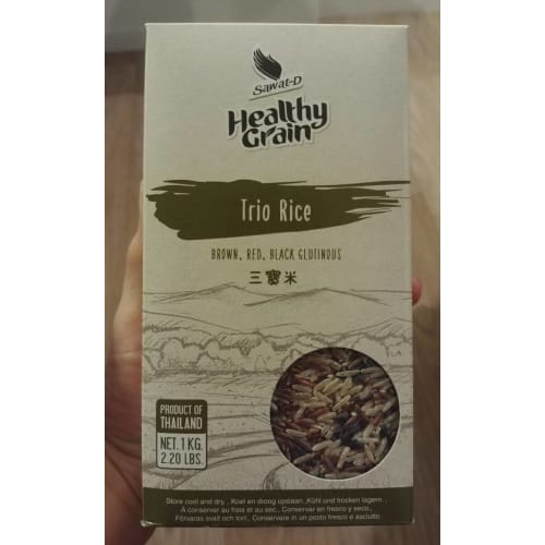 arroz trio healthy grain