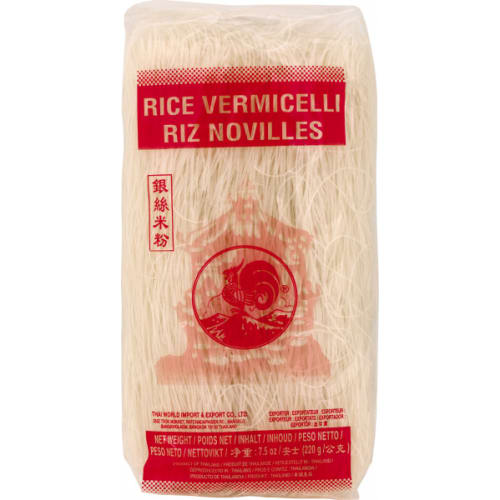 fideo de arroz vermicelli cock brand