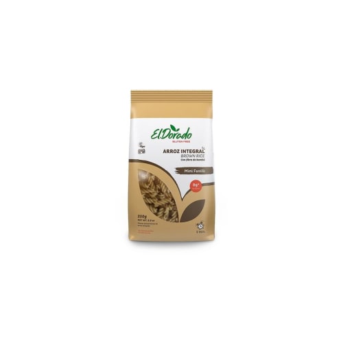 mini fusilli aroz integral el dorado