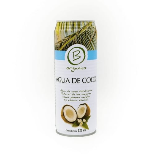 agua de coco b organics 520 ml