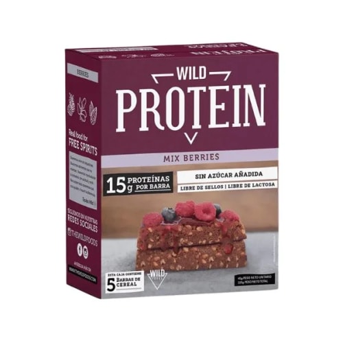 barra wild protein berries 5 barras