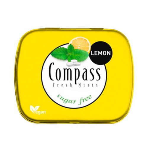 pastilla menta limon amarilla