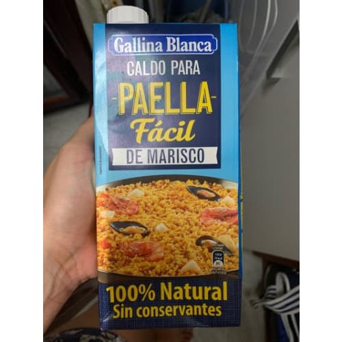 caldo paella gallina blanca