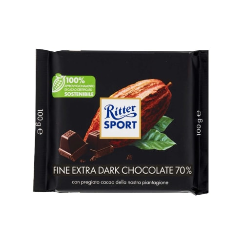 Chocolate amargo 70% extrafino Ritter Sport