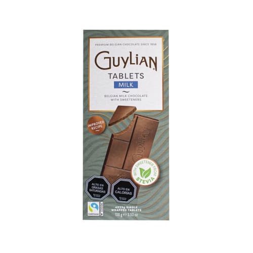 barra guylian leche sin azucar