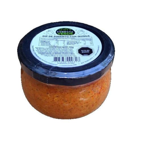 Dip Pimiento Quinoa - Cosecha Verde - 235 grs.