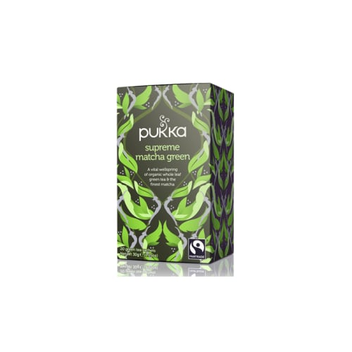 infusión pukka supreme matcha