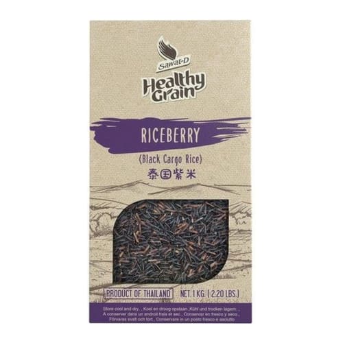 arroz riceberry healthy grain