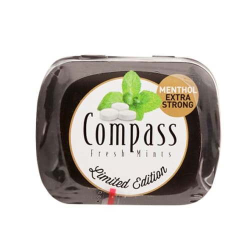 pastilla menta menthol negra