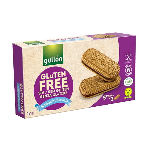sandwich gullon sin gluten choco