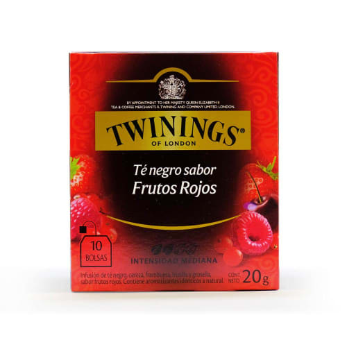 te twinings frutos rojos