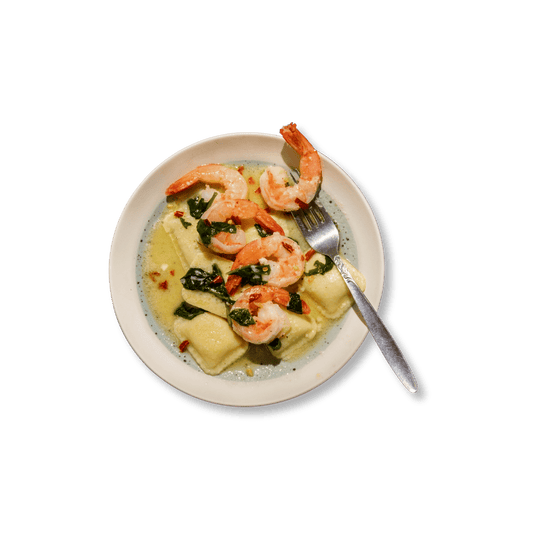 Ravioli Camarón Il Pasticcio