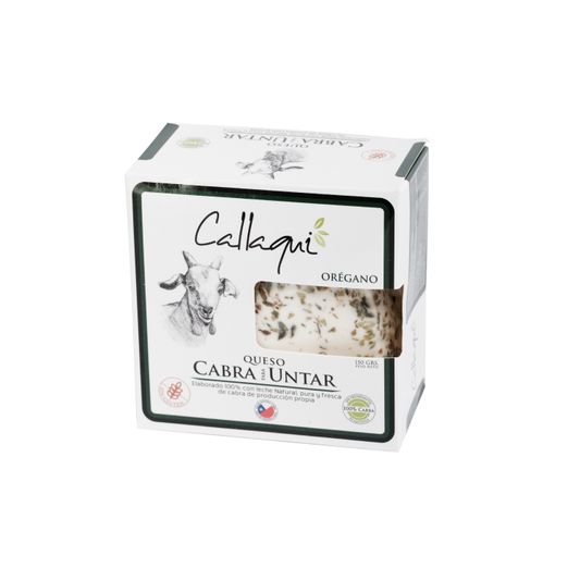 Queso cabra untar orégano - Callaqui
