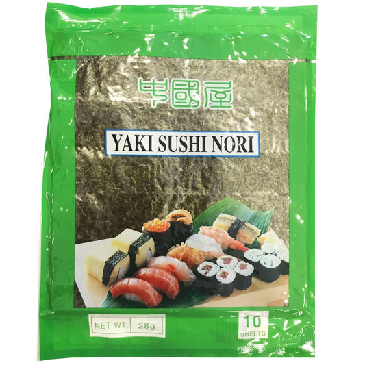 Nori 10 hojas - Yaki