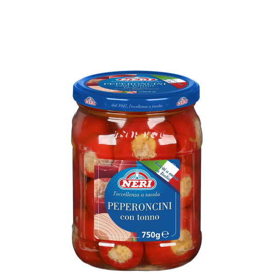 peperoncini con tonno 750g