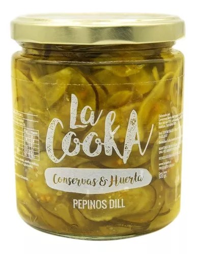 Pepinillos Dill - La Cooka - 500 grs.