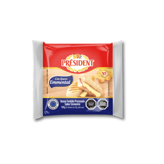 Queso Emmental Laminado President