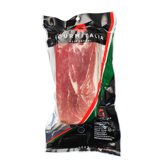 Jamón crudo laminado Mattonella 500 grs - Gourmitalia